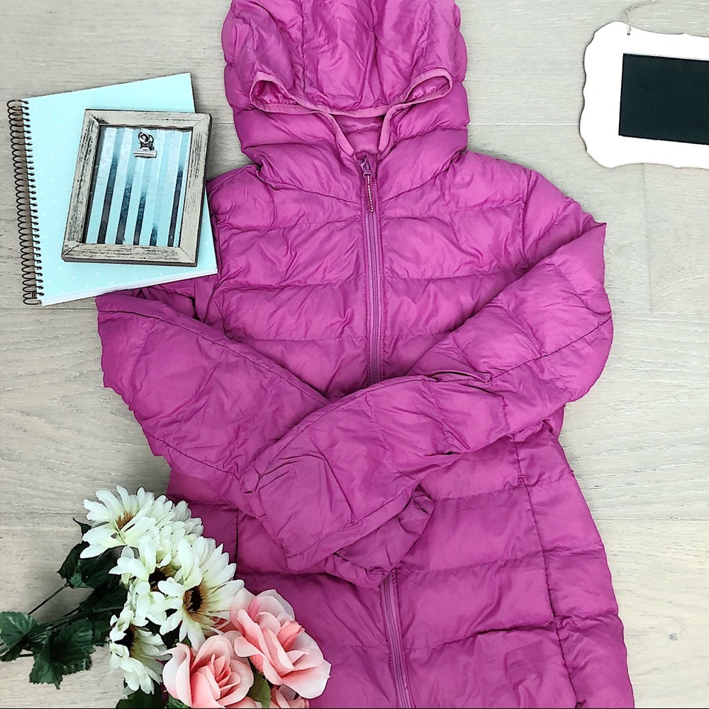 Uniqlo Pink Puffer Jacket Children's